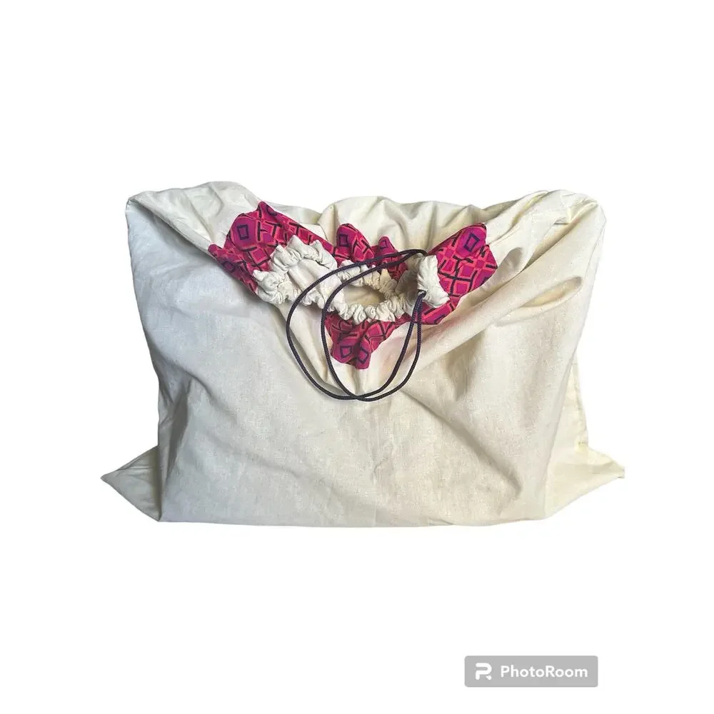 Tory Burch Perry‎ Triple Compartment Tote Bag Light Umber Orange Interior